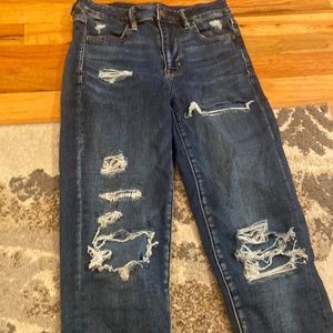 American eagle ripped jeans